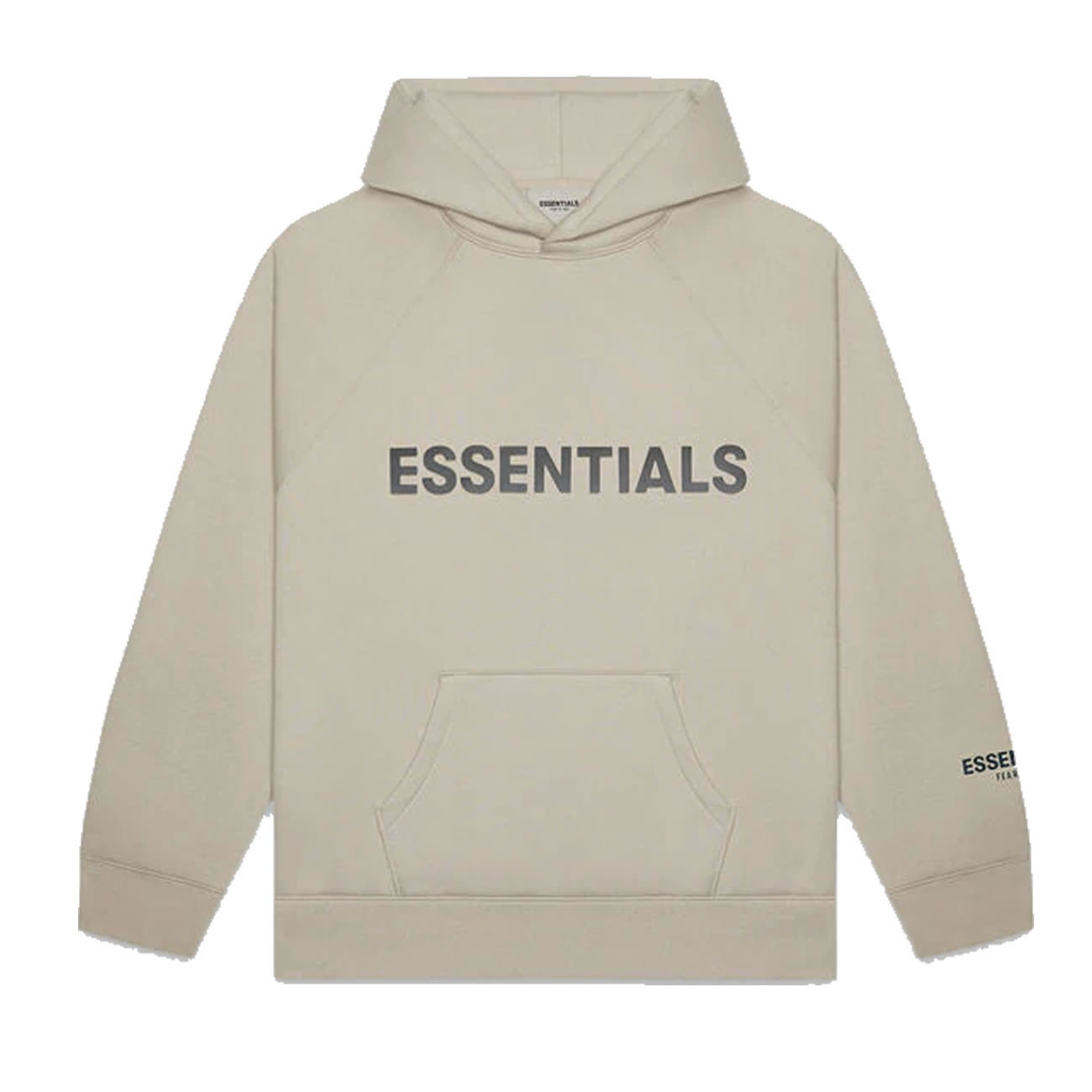 Fear Of God Essentials Pullover Hoodie Applique Logo Ss20 (2) - newkick.app